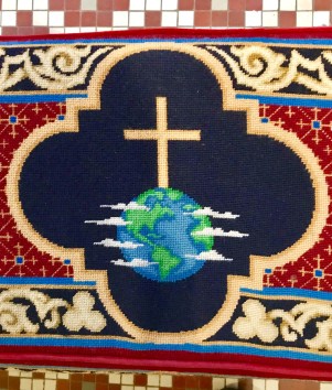 Trinity Cathedral Kneeling Cushion.