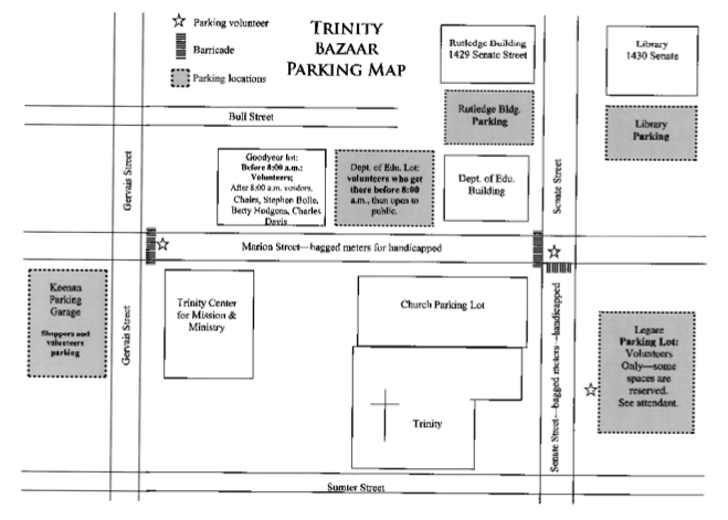 Trinity Bazaar Map 3 - Parking